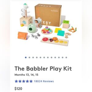 Lovevery The Babbler Play Kit (Months 13, 14, 15)